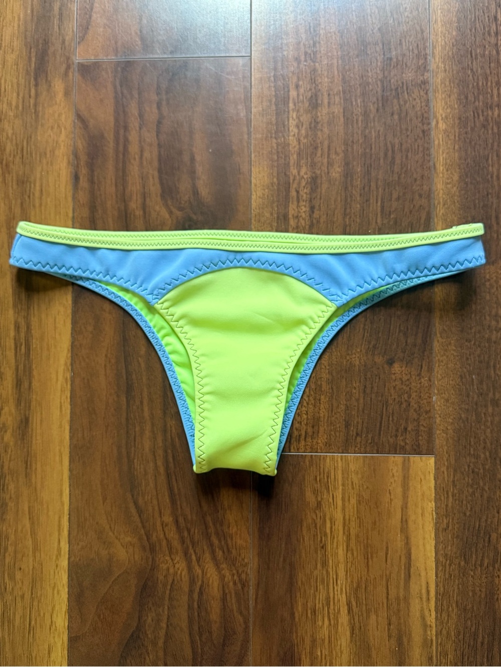 Victoria’s Secret Swim Green & Blue Cheeky Bikini Bottoms / Size S / NWOT!!